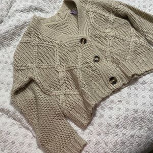 Cropped Cardigan